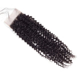 Kinky Curly 4*4 Lace Closure 100% Human Hair Closure Bridger Hair
