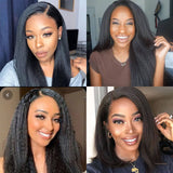 Yaki Straight 13*4 Lace Frontal Wig with Big Lace | Bridger Hair